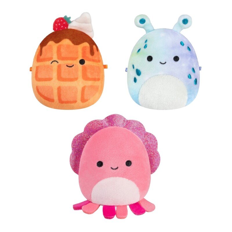 Micromallows – 3-Pack, 6 cm Plush - Variant 1