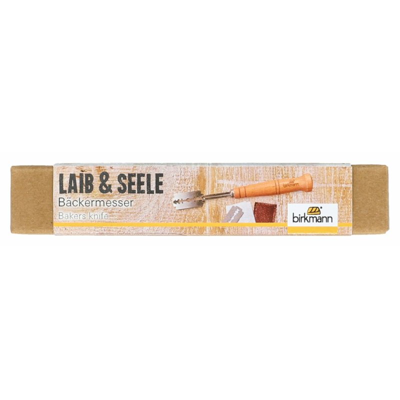 Birkmann Laib & Seel Bread Decorating Knife 19cm Beechwood Handle