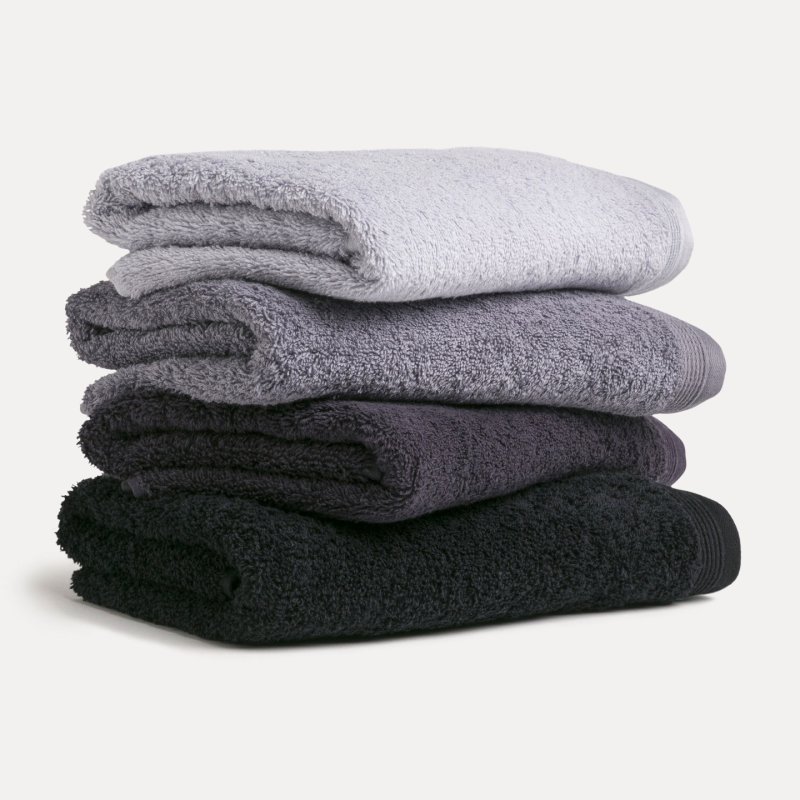 MÖVE 017258775-080150-820 bath towel 80 x 150 cm Cotton Dark Grey 1 pc(s)