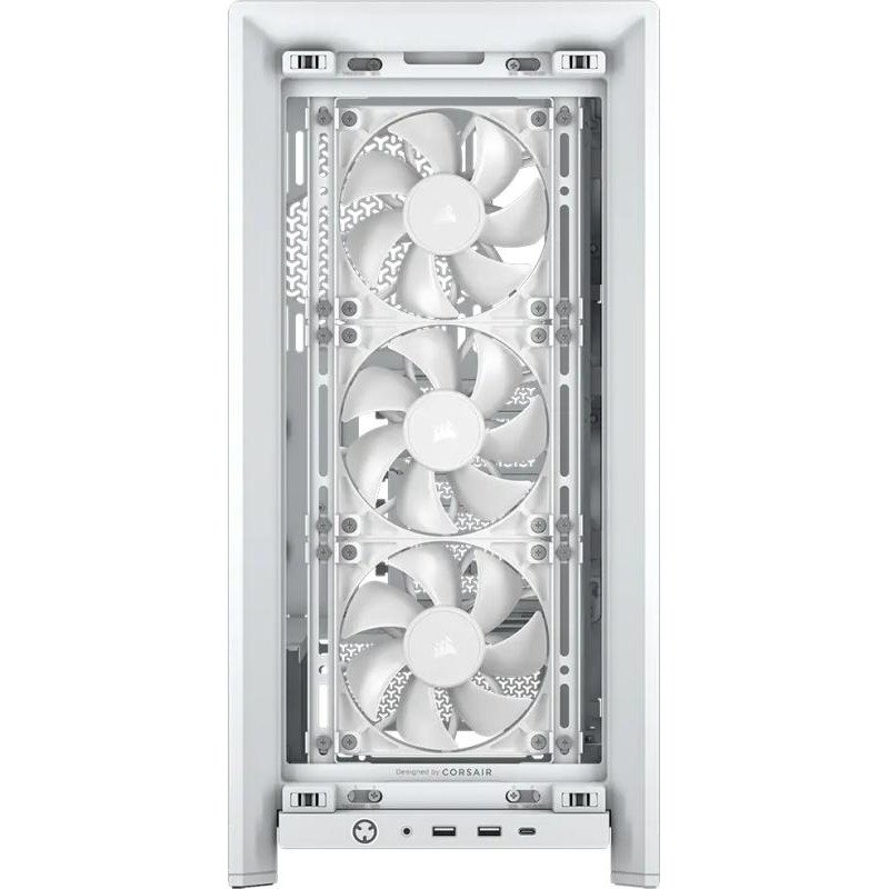 Case Corsair FRAME 4000D RS Mid-Tower, White
