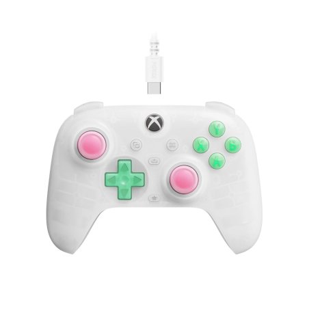 8BitDo Ultimate Mini Wired Xbox Pad clear white