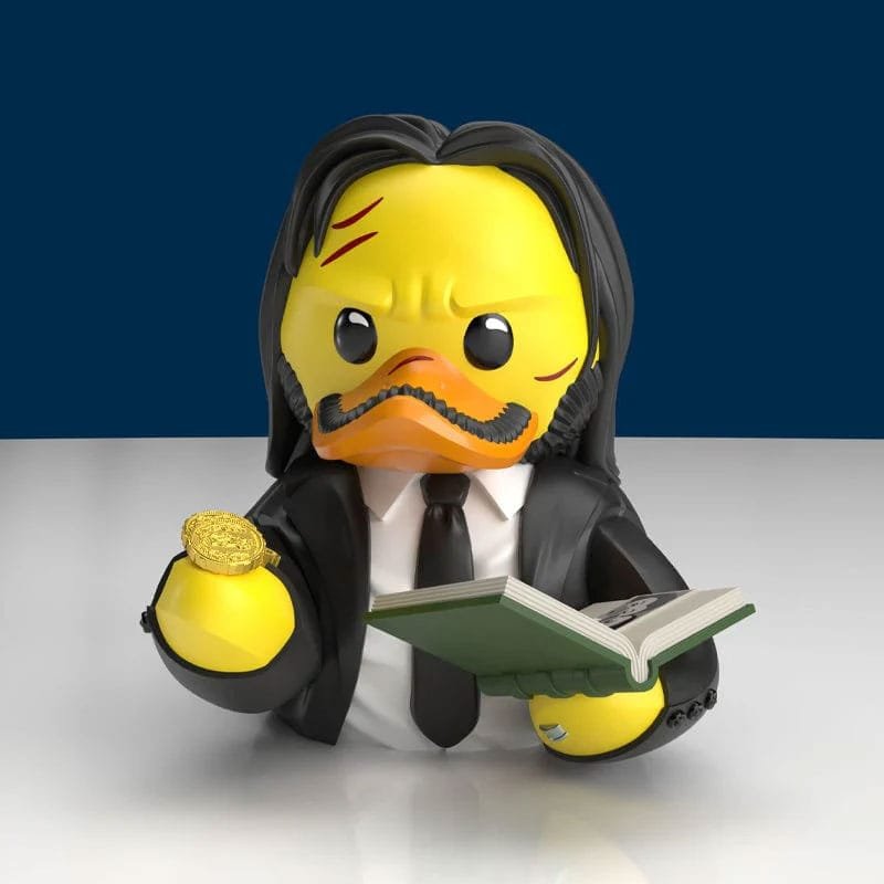 Numskull - TUBBZ Canard de bain - John Wick 3 - John Wick Livre (Première Édition) - 9cm