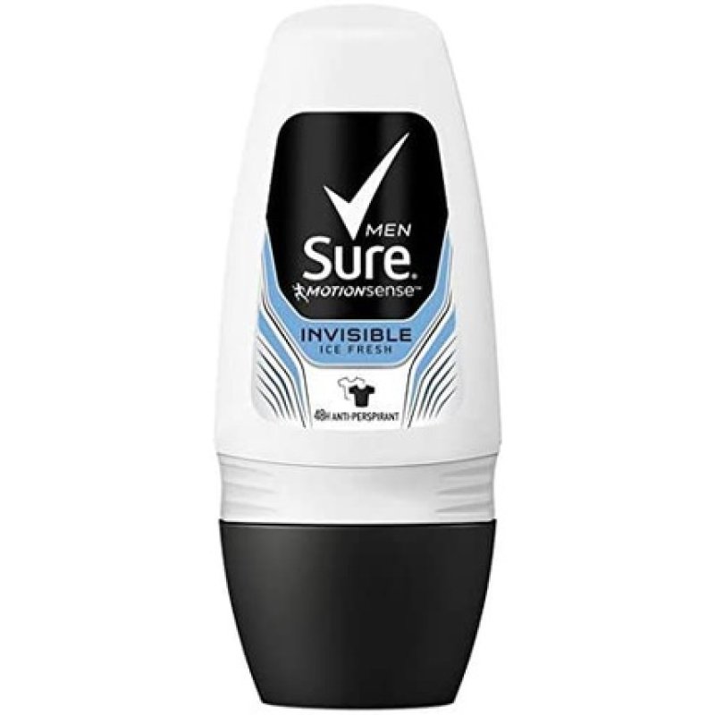 Sure Men Invisible Ice Fresh Roll-On Anti-Perspirant Deodorant 50 Ml