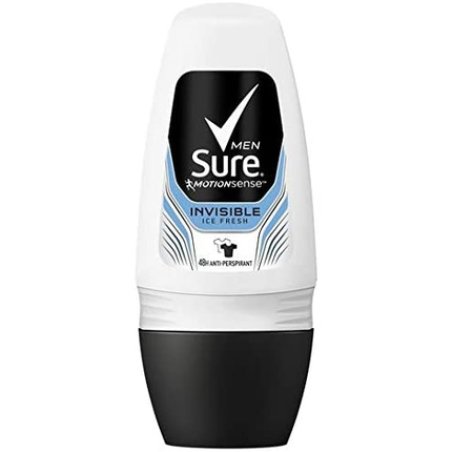 Sure Men Invisible Ice Fresh Roll-On Anti-Perspirant Deodorant 50 Ml