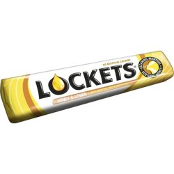Lockets Honey & Lemon 10 Medicated Lozenges