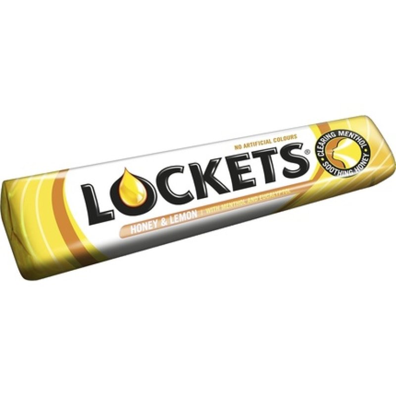 Lockets Honey & Lemon 10 Medicated Lozenges