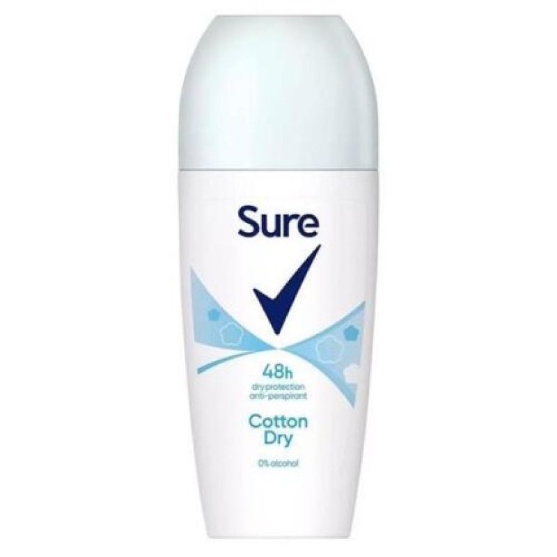Sure Cotton Dry Anti-Perspirant Roll On 50ml