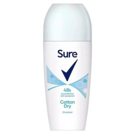 Sure Cotton Dry Anti-Perspirant Roll On 50ml