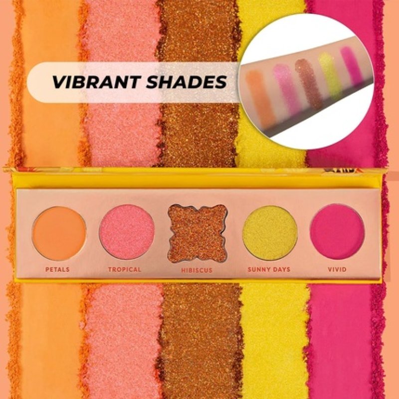 Profusion Cosmetics Blooming Hues Honest Hibiscus 5 Shade Eyeshadow Palette
