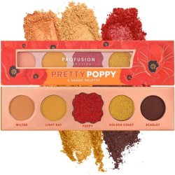 Profusion Cosmetics Floral Inspired 5 Shade Matte Eyeshadow Palette
