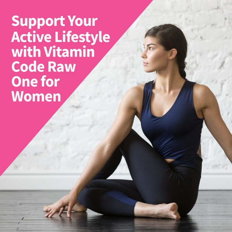Garden of Life Vitamin Code Raw One for Women Once Daily Multivitamin 75 Capsules - Women's Health Vegetarian Gluten