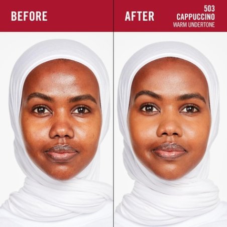 Rimmel Lasting Finish 35hr Foundation 503 Cappuccino Full Coverage Hydrating