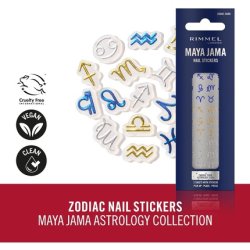 Rimmel Maya Jama Astrology Collection Zodiac Nail Stickers