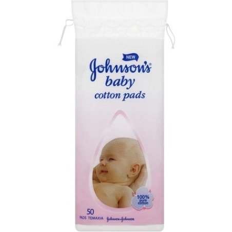 Johnsons Baby Cotton Pads 50 Pieces