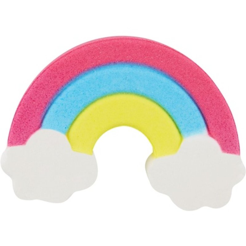Holler and Glow Be The Rainbow Rainbow Shaped Bath Fizzer