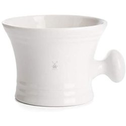 MÜHLE White Porcelain Shaving Bowl with Handle RN4