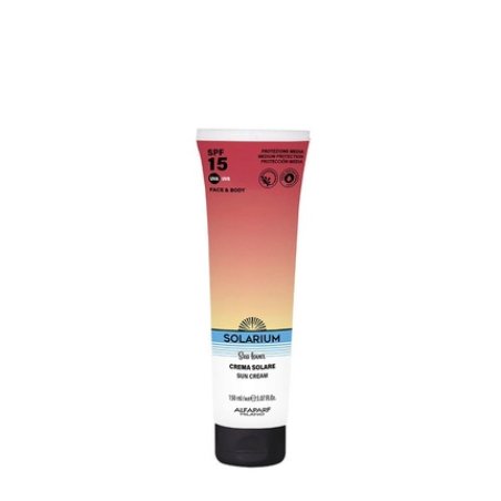Solarium Sun Protection Sunscreen for Face and Body SPF 15 150ml