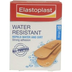 Elastoplast Waterproof Bandages 10 Pack