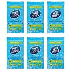 Wet Ones Be Fresh Wipes 12 Count