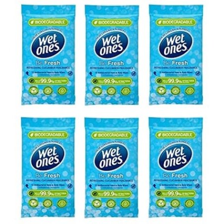 Wet Ones Be Fresh Wipes 12 Count
