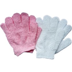 Exfoliating Gloves Shower Scrub Mitt Bath Body Spa Skin Foot Skin Care