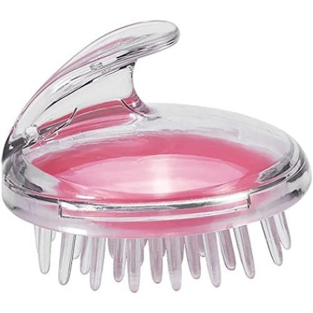 CS Beauty Hair Scalp Massager Health Care Shampoo Shower Brush Beauty Tool Pink