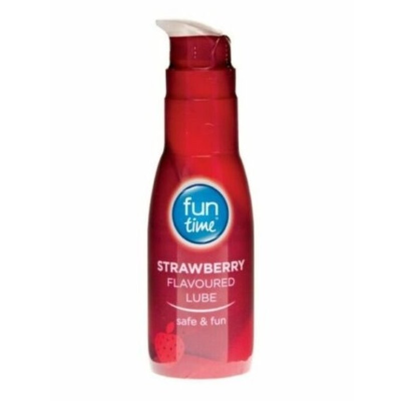 Fun Time Fun Lube Intimate Lubrication Water Based 75ml - Strawberry Flavour