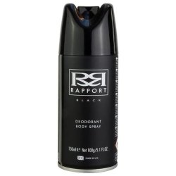 Rapport Deodorant Black Body Spray 150ml