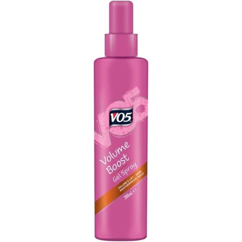 Vo5 Volume Boost 24-Hour Humidity Protection Gel Spray for All-Day Hold 200ml