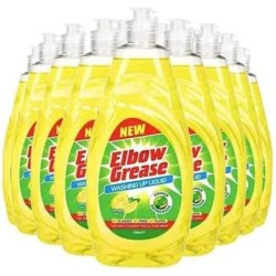 Elbow Grease Washing Up Liquid Lemon Fresh 600 Ml