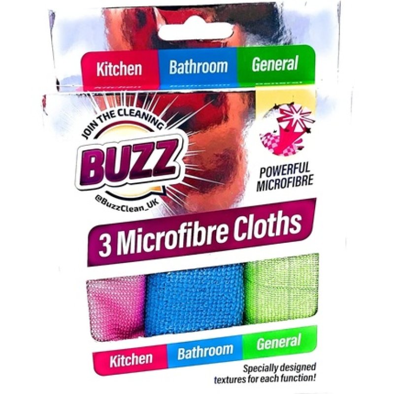 Keepithandy Microfibre Cloths XL - Pack of 3
