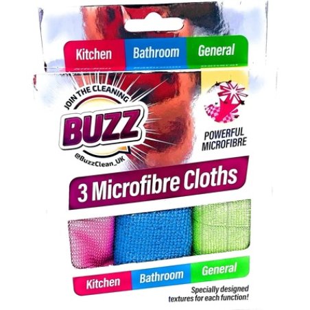 Keepithandy Microfibre Cloths XL - Pack of 3
