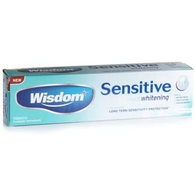 Wisdom Whitening Fluoride Toothpaste 100ml