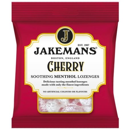 Cauldon Ceramics Jakemans Cherry Flavour 73g Bags - Pack Of 2 - Soothing Menthol