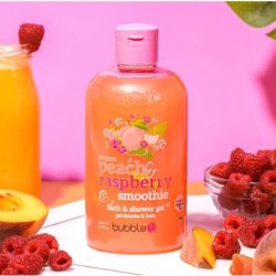 Peach & Raspberry Smoothie Bath & Shower Gel 500ml