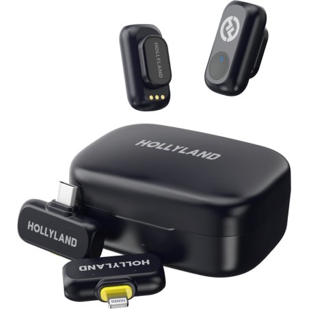 Hollyland - LARK A1 Combo with USB-C RX Lightning RX Charging Case