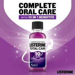 Listerine Total Care Anti-Bacterial Mouthwash Clean Mint 95ml