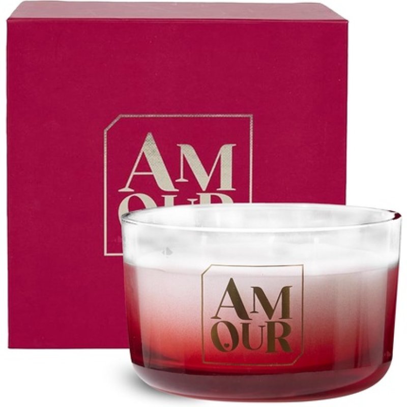 The Concept Factory Bo0090 3 Wick Love Scented Candle