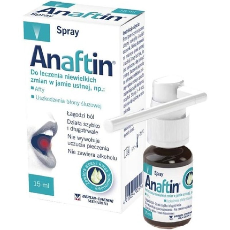 Anaftin Spray 15ml Sinclair Pharma