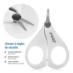 Reer Babycare Nail Care Set with Baby Nail Scissors and Nail Clipper
