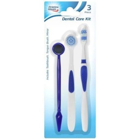 PRISTINE Gleam Dental Care Kit - Pack of 3