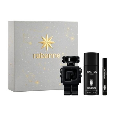 Rabanne Phantom Perfume Set 100ml Perfume Spray 150ml Deodorant Spray 10ml Perfume Spray