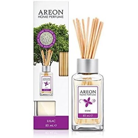 Areon Home Luxury Perfume Reed Diffuser Lilac with 10 Rattan Reeds