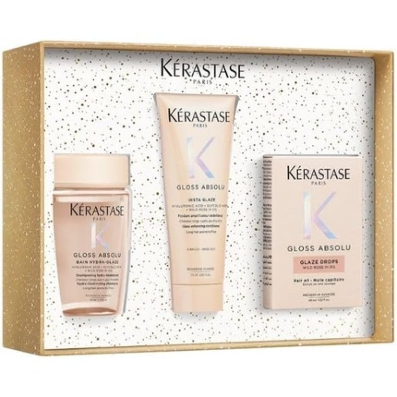 Kérastase Absolute Gloss Curly Hair Kit Shampoo Conditioner Oil