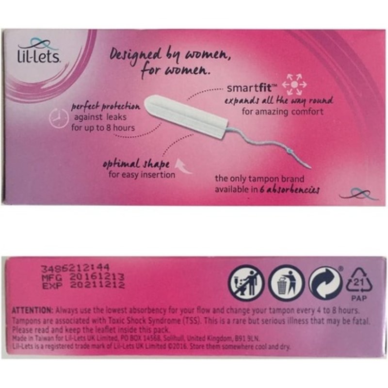 Lil-Lets Super Tampons 16s