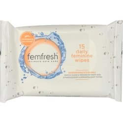 Femfresh Feminine Wipes 15 Wipes