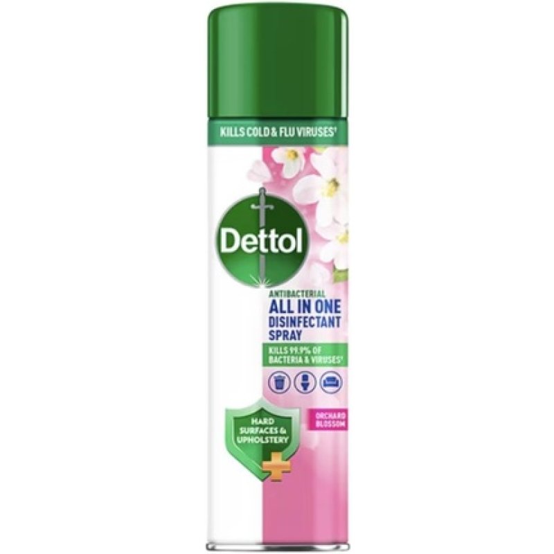 Dettol Antibacterial All in One Disinfectant Spray Orchard Blossom 300ml