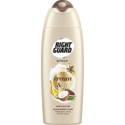 Right Guard Shower Women Cream Oil Cacao 250ml