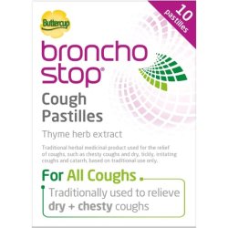 Bronchostop Cough Pastilles for the Relief of Any Cough 10 Pack