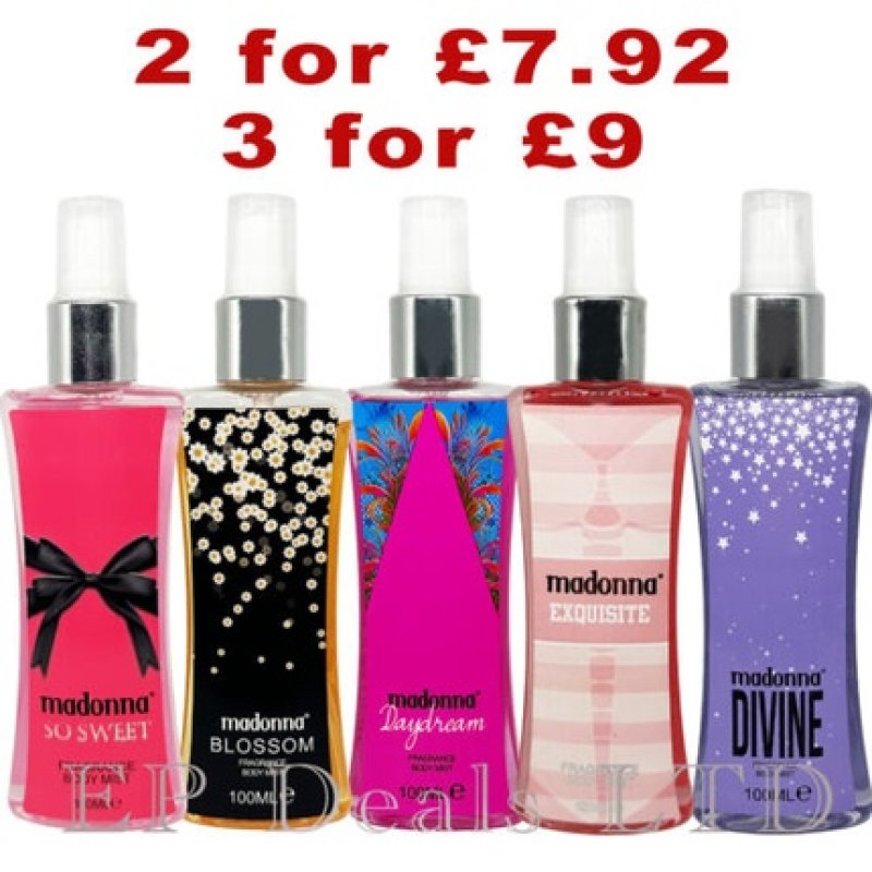 Madonna Fragrance Body Mist 100ml